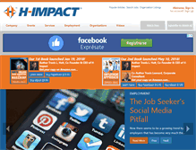 Tablet Screenshot of h-impact.com